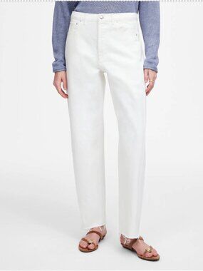 NWT Madewell Pieced Barrel Leg Jeans